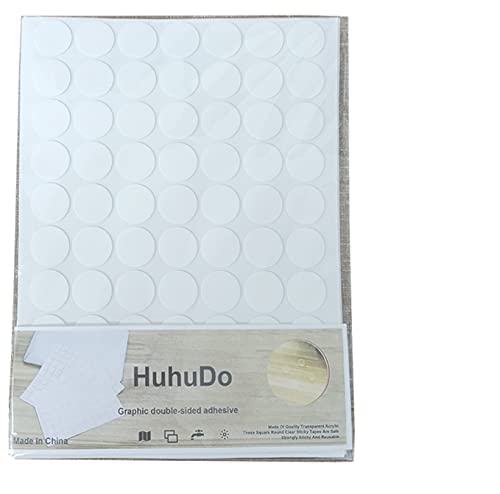 Clear Sticky Tack Adhesive Poster Tacky Putty Removable Round Putty Double-Sided Round No Traces Adhesive Sticke for Festival Decoration(350)