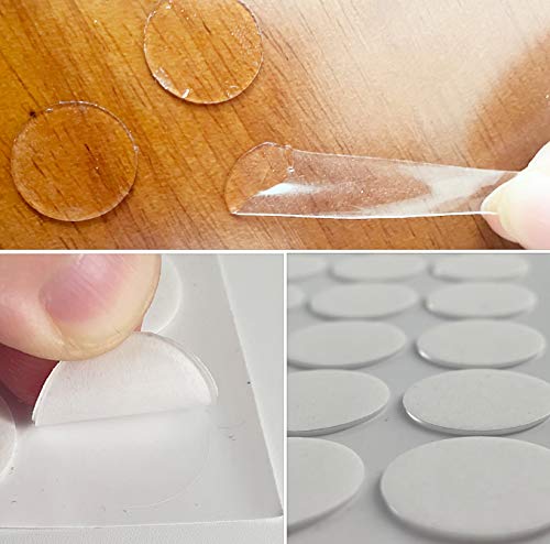 Clear Sticky Tack Adhesive Poster Tacky Putty Removable Round Putty Double-Sided Round No Traces Adhesive Sticke for Festival Decoration(770)