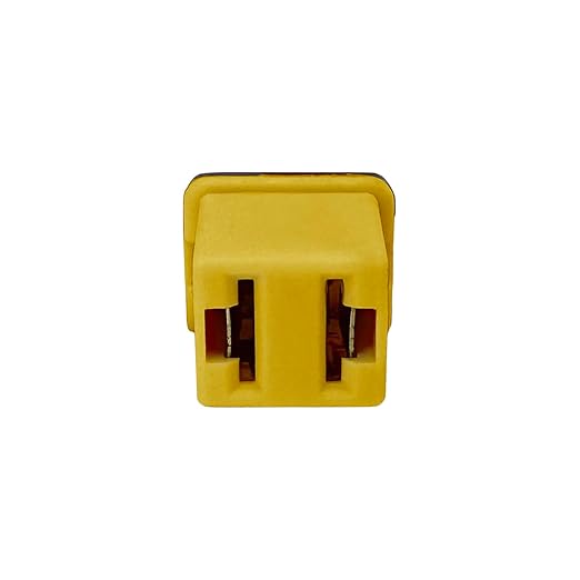 60 Amp J-Case Low Profile (Mini) Fuse 16mm for Pickup Trucks, Cars and SUVs (60A, 5 Pack)