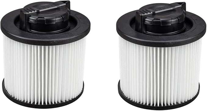 2 Pack DXVC4001 HEPA Filter Compatible with DEWALT DXV04T DXV05P DXV05S DXV08S DXV06G Wet Dry Shop Vacuums
