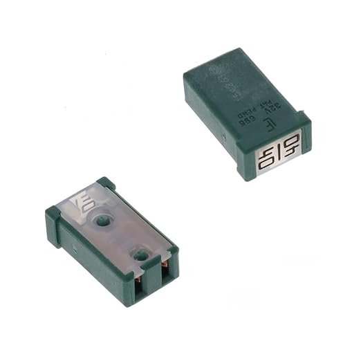 40A 32V Micro Cartridge Fuses Mini Automotive MCASE Shaped Cartridge Fuse Kit (10 Pcs)