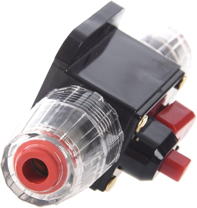 Circuit Breaker 150amp 20-300A Inline Fuse Holders for Car Audio and Amps Overload Protection Reset Fuse Inverter 12V-24V DC Replace Fuses