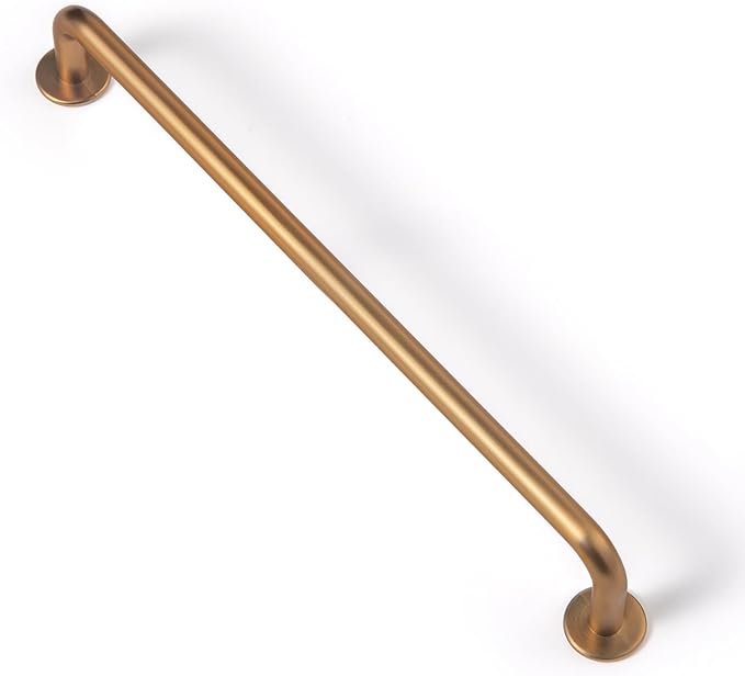 Goo-Ki 6 Pack Champagne Copper Cabinet Drawer Pulls Kitchen Hardware - 7.56"(192mm) c-c Bar Pull Dresser Handles for Cupboard Bathroom Closet Wardrobe