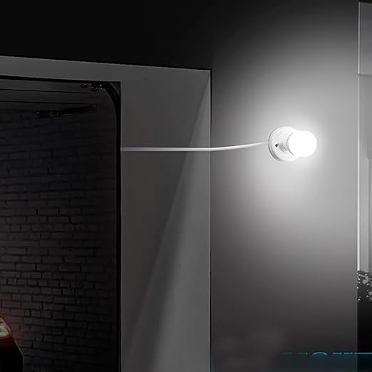 15ft Light Bulb Socket with Cord,Light Socket,E26/ E27 Lamp Base Desktop Cord On/Off Switch Hanging,Light Bulb Socket,Light Socket with Cord