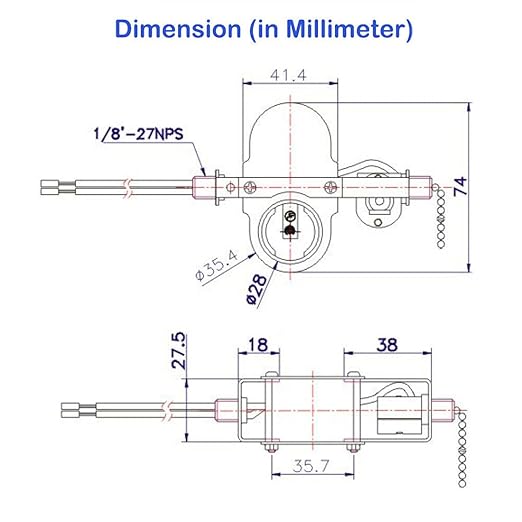DAYONE Ceiling Fan Light E-27 Multi Lampholder Socket Ceiling Fan Switch Zing Ear ZE-310D Socket with ZE-109M Pull Chain Switch for Ceiling Fan Lamp Light (Black Bronze)