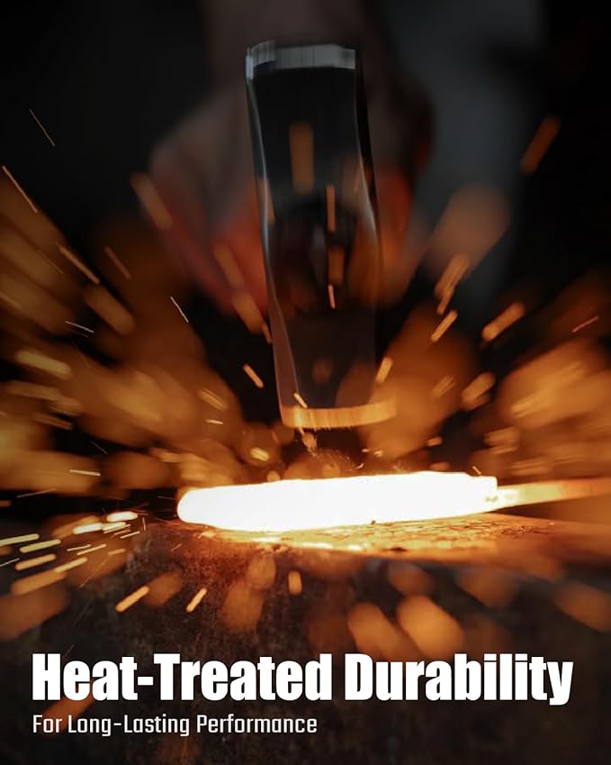 WORKPRO 4-Piece Adjustable Wrench Set (6", 8", 10", 12") – Heavy-Duty, Wide Jaw Wrenches with Laser-Etched Metric & SAE Scales, Comfortable Grip for Automotive, Plumbing & Repairs