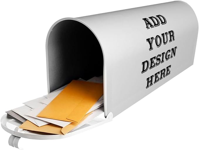 Custom Personalized Mailbox Covers Add Photo Picture Family Name House Address Text Magnetic Mail Cover for Home Garden Yard-20