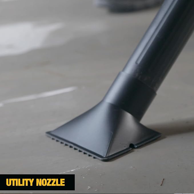 DEWALT DXV14P Shop Vacuum Wet/Dry 14 Gallon, 6 HP Wet/Dry Vac with 110 CFM Powerful Suction, Yellow