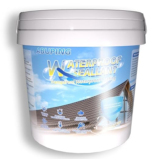 Waterproof Sealant, Acrylic polyols for The Preparation of high Performance Industrial coatings, Invisible Waterproof Coating, 70oz Suitable for Indoor and Outdoor Brick Wall, Metal, Ceramic