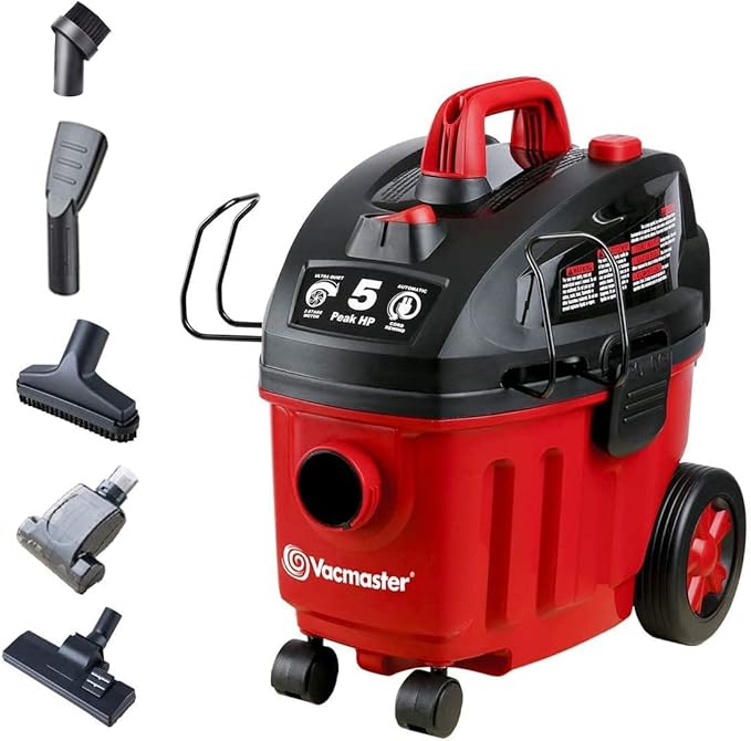 Vacmaster VF408 4 Gallon Wet/Dry Vacuum Cleaner with 2-Stage Motor