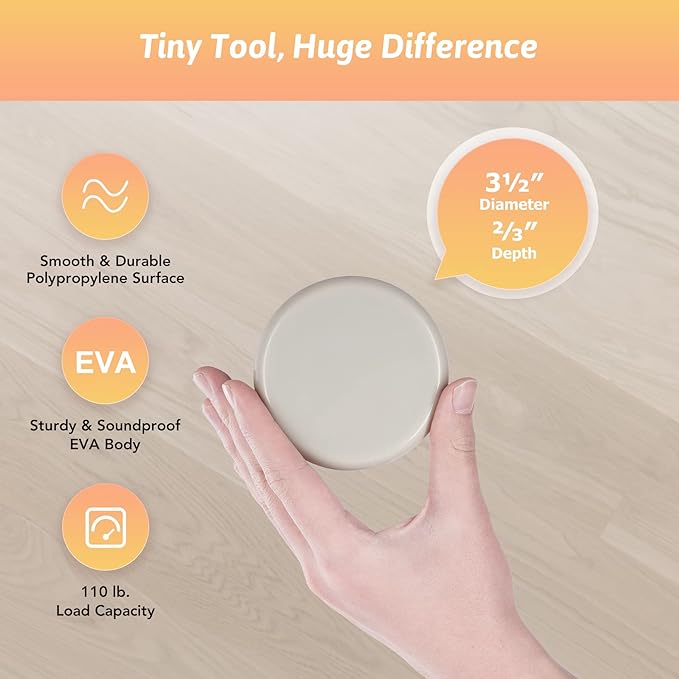 CO-Z Furniture Sliders - 16 Pack, 3 1/2" Reusable Furniture Sliders for Carpet, Heavy-Duty Furniture Gliders Movers for Hardwood Floors, Plastic Moving Pads for Heavy Furniture, Floor Protectors