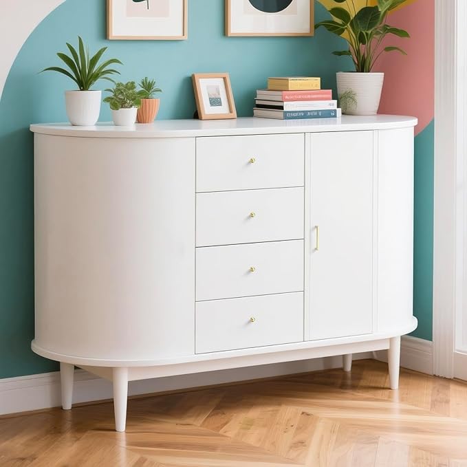 3 Pack Brushed Gold Cabinet Knobs Drawer Knobs Cabinet Pull Handle Timeless Vanity Drawer Pull Handle Classic Cabinet Hardware for Kitchen Dresser Bathroom, Screws Included, B-Gold(1x3)