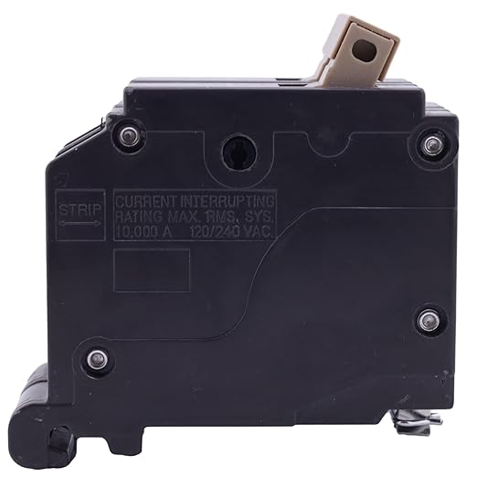 30 Amp Double Pole Breaker Plug on Mount Standard Miniature Circuit Breaker Thermal Magnetic Protection, 10KA 120/240V, Suitable for Various Brands of Load Centers