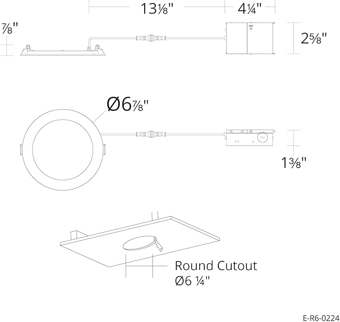 Builder Essential 7in 1,150 Lumens Round LED Recessed Light and Housing for Remodel or New Construction with 5-CCT 2700-3000-3500-4000-5000K in White (Pack of 12) IC-Rated