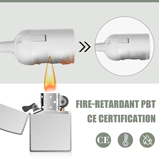 12 Pcs Light Bulb Socket 8.2Ft Extension Hanging Lantern Cord Cable Lamp Cord with Switch E26/E27 Pendant Light Socket for Kitchen Bedroom Restaurant