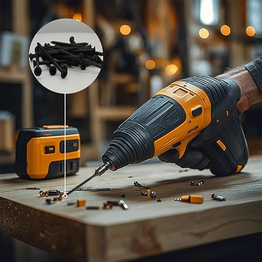 Coarse Thread Drywall Screw, #8 x 2-3/4", Black Phosphate Coated, Bugle Head Phillips Drive, Fast Self Tapping, Sharp Point, Ideal Screw for Drywall Sheetrock, Wood, and More, 35 Pieces