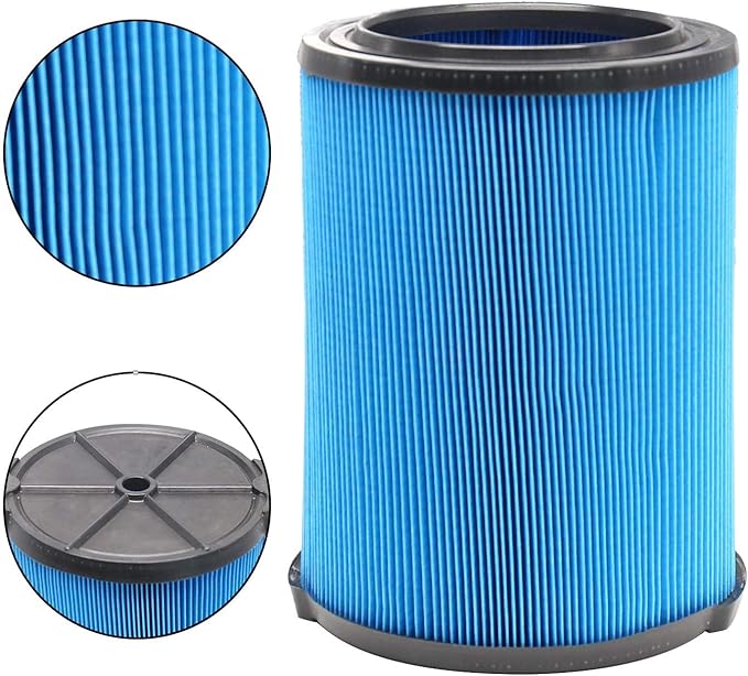 2Pack VF5000 3-Layer Replacement Filter Compatible with Ridgid Shop Vac 5-20 Gallon Wet/Dry RV2400A RV2400HF RV2600B WD06700 WD0671 WD0970EX0 WD0970M0 WD1270 WD1450 WD1680