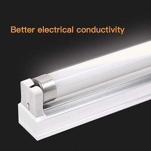 30-Pack JACKYLED Non-Shunted Turn-Type T8 Lamp Holder UL Socket Tombstone with 10 inches Wires Attached for LED Fluorescent Tube Replacements