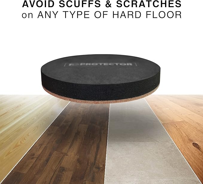 Felt Furniture Sliders Hardwood Floors X-PROTECTOR β 8 PCS 4 3/4 inch Furniture Sliders β Heavy Duty Felt Sliders Hard Surfaces β Move Your Furniture Easily & Safely!