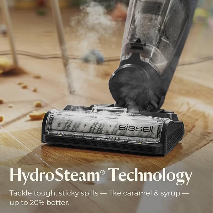 BISSELL® CrossWave® HydroSteam™ Wet Dry Vac, Multi-Purpose Vacuum, Wash, and Steam, Sanitize Formula Included, 35151