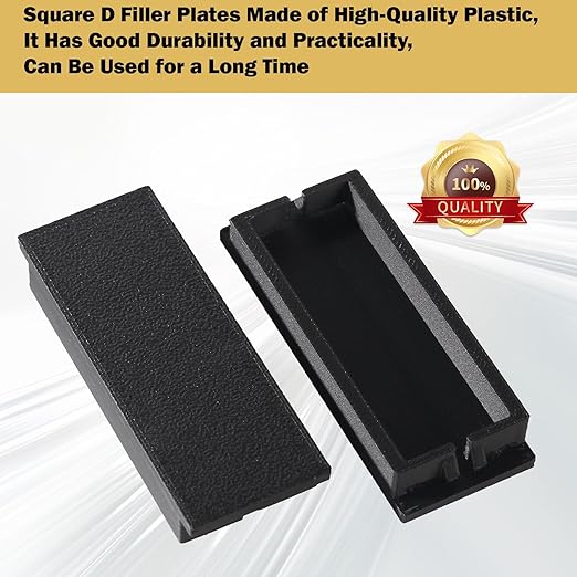 Breaker Cover Plate for Schneider Electric Squared D by Filler Plates HOMFPCP Circuit Breaker Cover 1 inch 6-Pack