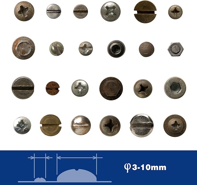 WORKPRO 8" Linesman Screw Extractor Pliers(Combination Pliers) with Unique Non-slip Jaws, Stripped Screw Remover Tool, Lineman Plier for Quickly Removal of Damaged or Rusted Fasteners