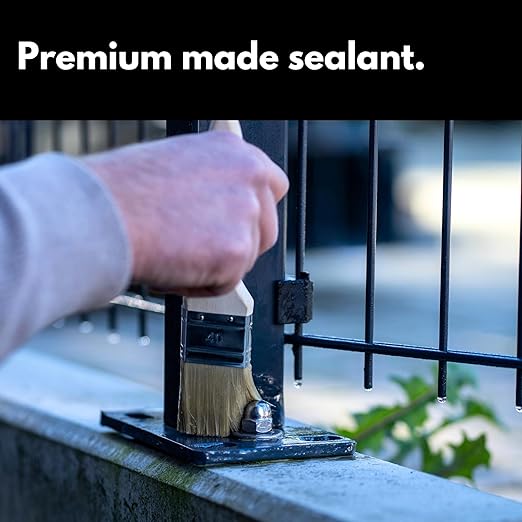 HSS Liquid Rubber Transparent 7.7oz – MS Polymer Sealant for Roof, Cracks, Walls & Any Repairs, Solvent-Free, Flexible Liquid Membrane