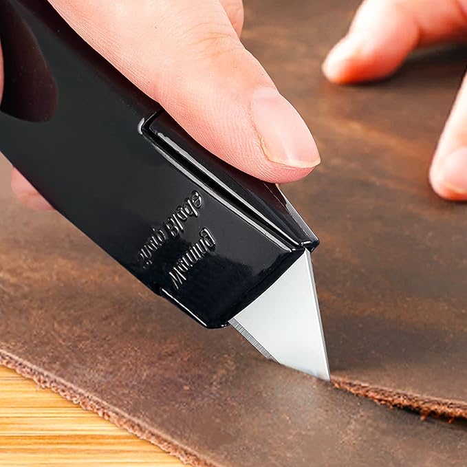 DIYSELF 8 Pack Box Cutters, Premium Utility Knife, Box Cutter Retractable Heavy Duty, Box Opener, Razor Blades Utility Knife for Cardboard and Boxes