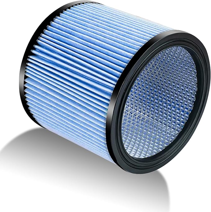 90304 Filter Replacement Parts Compatible with Shop Vac 90304 90350 90333, Fits Most 5 Gallon Up Wet Dry Vacuum Cleaner. Part # 90304, 90585 (1PCS)
