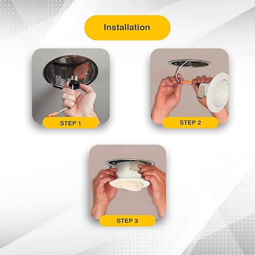 6 Pack Pigtail Light Socket Extender for E26 E27 Bulb Adapter with 15.75 Inch Cable