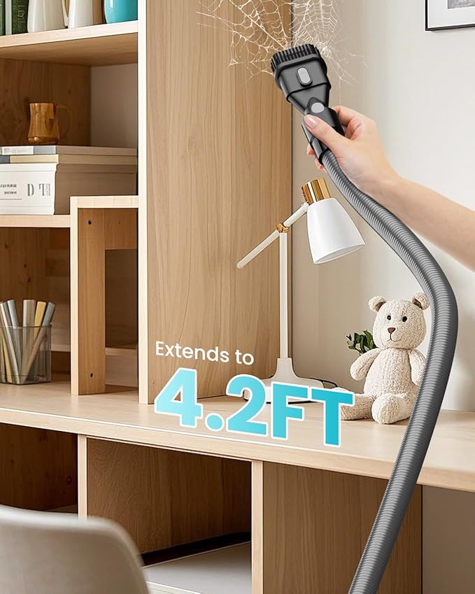 Cordless Vacuum Cleaner for Makita 18V Battery, 7-in-1 Lightweight Stick Vacuum with HEPA Filter, 35KPA Suction, 350W Brushless Motor, 3 Modes for Floor, Carpet, Car(Battery Not Included)