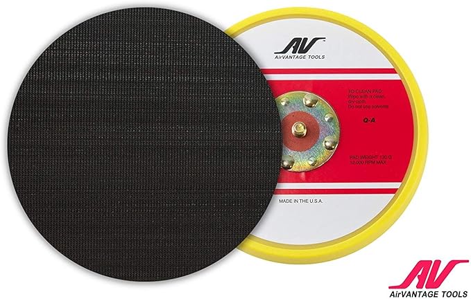 AirVANTAGE 6" Palm-Style, 2nd Generation Advanced Electric Sander Non-Vacuum with Low-Profile Pad (3/16- Hook & Loop)