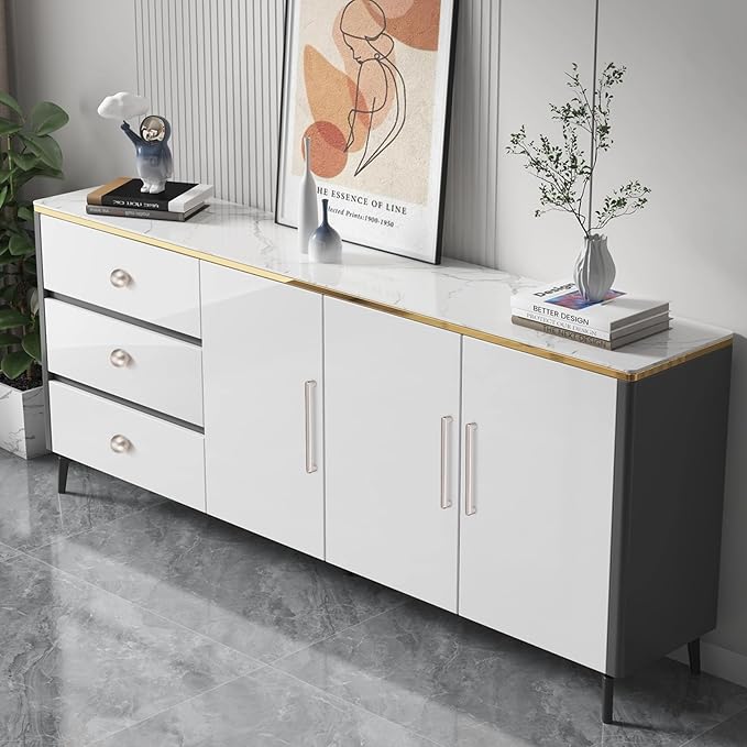 15 Pack 6.3 Inch(160mm) Hole Center Modern Brushed Satin Nickel Cabinet Pull Handle Timeless Vanity Drawer Pull Handle Classic Cabinet Hardware for Kitchen Bathroom, Screws Included, Nickel-B(6.3x15)