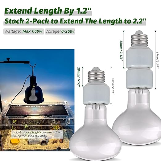 Light Socket Extender,Porcelain Socket Extension Adapter,E26 to E26 Standard Medium Screw Bulb Socket Extender Adapter,Recessed Socket Extension Converters