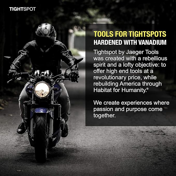 TIGHTSPOT 1/2" Drive 70pc Impact Socket MASTER SET with SAE & Metric from 5/16 Inch - 1-1/4 Inch, 8mm - 24mm, Standard/Deep Sockets with Extension Bars & Adapters & More