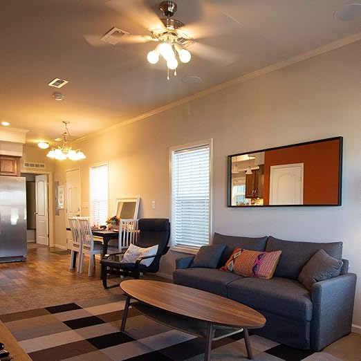 DiCUNO 5 in 1 E26 Light Socket Splitter Adapter, Standard Base LED Bulbs Converter, 360 Degrees Adjustable 180 Degree Bending, 5 Way Bulbs Socket Holder