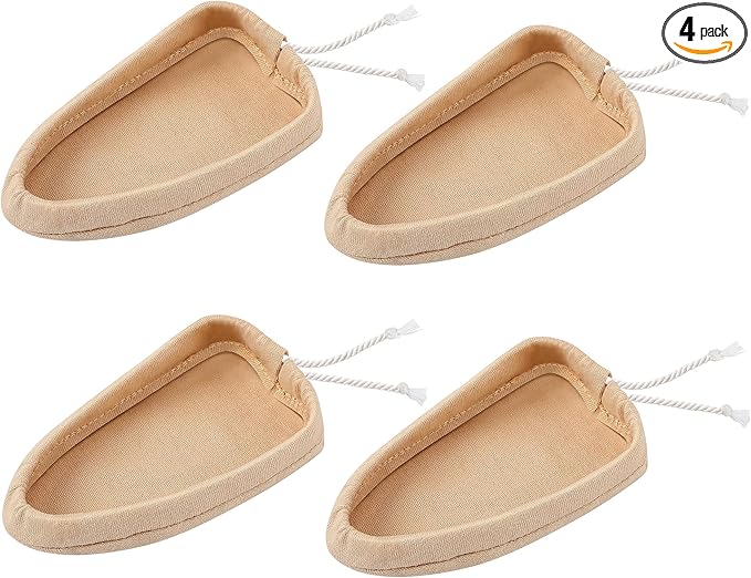 Dreyoo 4 Pack Cotton Sock for Sealing Iron, Cotton Socks for Edge Banding Iron, Heat Resistant, Secure Fit and More Protection