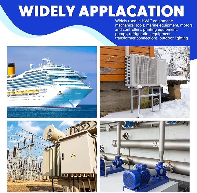 Liquid Tight Connector 3/4 Inch 90 Degree Non Metallic Flex Electrical Conduit Fittings, Electrical Conduit Connector Fitting for PVC Pipe Cable Home Kitchen (25 Pcs)