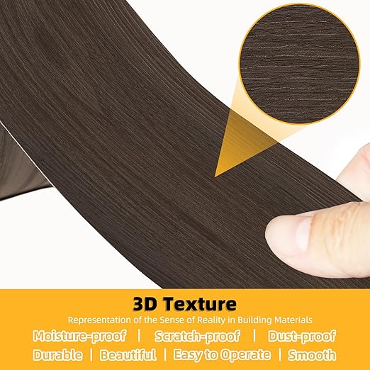 GSCIT Club Wood Grain Repair Tape, 2.3 inch X 15ft Self Adhesive Red Walnut Grain Repair Patch for Tables, Chairs, Baseboards, Doors, Windows, Floors, Handicraft DIY.