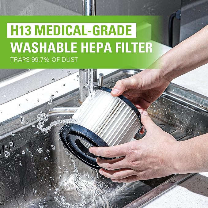 Greenworks 24V (3 Gallon) Cordless Wet/Dry Shop Vacuum + Accessories, Including 2.0Ah Battery and Charger