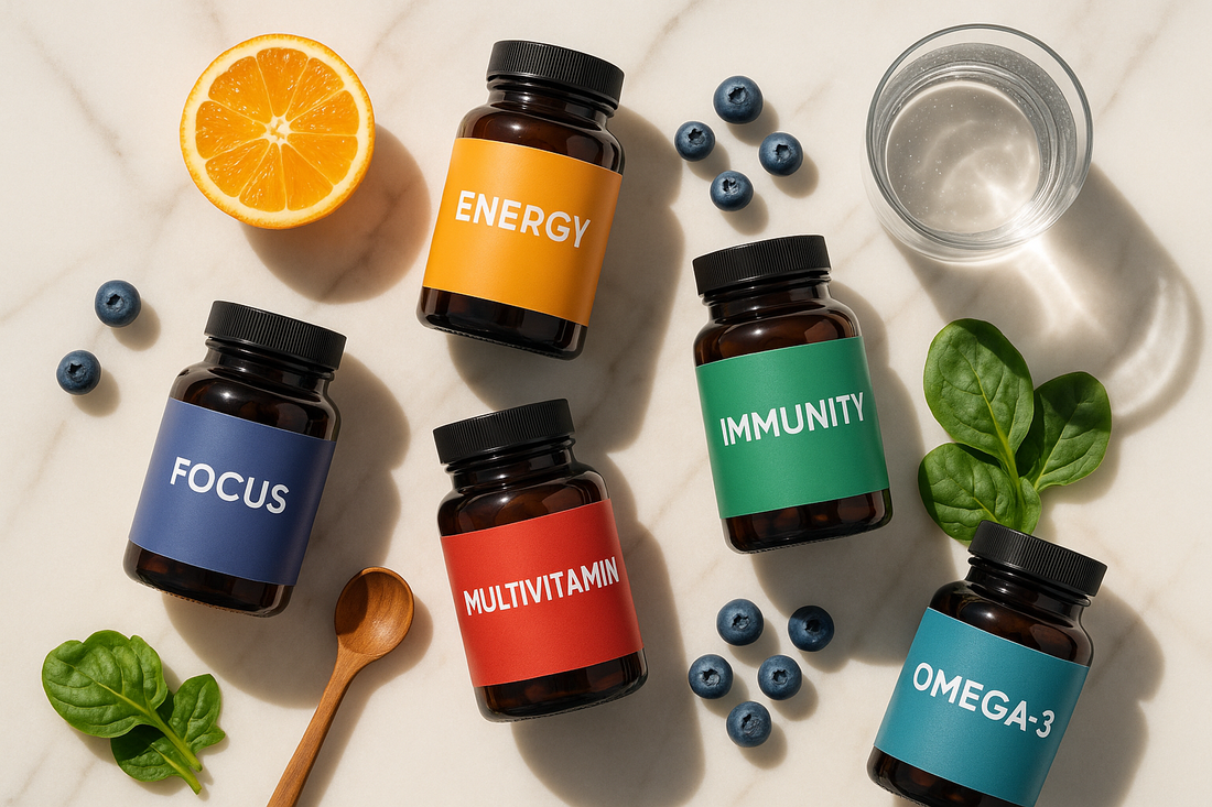 5 Daily Supplements That Support Energy, Focus, and Immunity