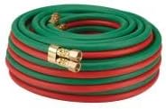 1/4" x 50' Twin Welding Hose – Meets RMA/CGA Standards for Grade R, Type D)