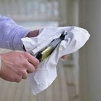 Premium White Knit Cotton T-Shirt Cloth Wiping Rags (25.00)