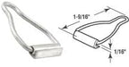 Window Screen Spline Channel Bail Latch (20Pack) - Mill
