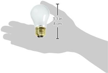 Westinghouse Lighting 0399600 15-watt, 120 Volt Frost Incandescent A15 Light Bulb, 2-Pack