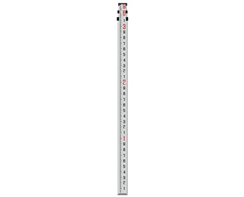 NWI NAR09M 3 Meter 3 Section Telescopic Aluminum Rod, Metric