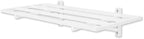 StoreYourBoard 2-Pack Heavy Duty Wall Shelves 2ft x 4ft – Wall-Mounted Garage Storage Shelving and Organization for Sheds, Closets, or Utility Rooms – Holds 200 lbs - White