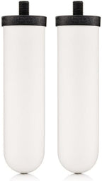 British Berkefeld Doulton Water Filter Candle Compatible with Replacement for Berkey Gravity Water Filter System BB9-2 2 Pack
