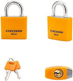 Set of 8 Small Locks，Covered Aluminum Keyed Alike Padlocks，30MM Weatherproof Lock with Same Key,Outdoor Padlock for Sheds, Storage Unit ，School Gym Locker, Toolbox