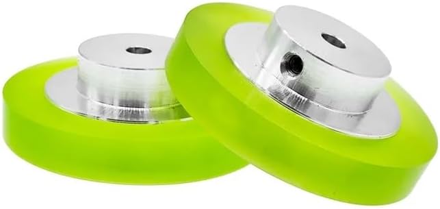 Aluminum Polyurethane Industrial Encoder Wheel Shaft hole 6mm Measuring Wheel For Measuring Rotary Encoder Perimeter 200mm